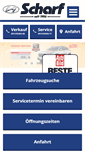 Mobile Screenshot of hyundai-scharf.de